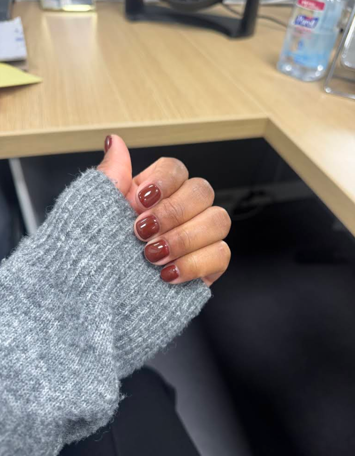 Russian gel manicure 2 by M. STUDIO NYC — client work for Jacqueline