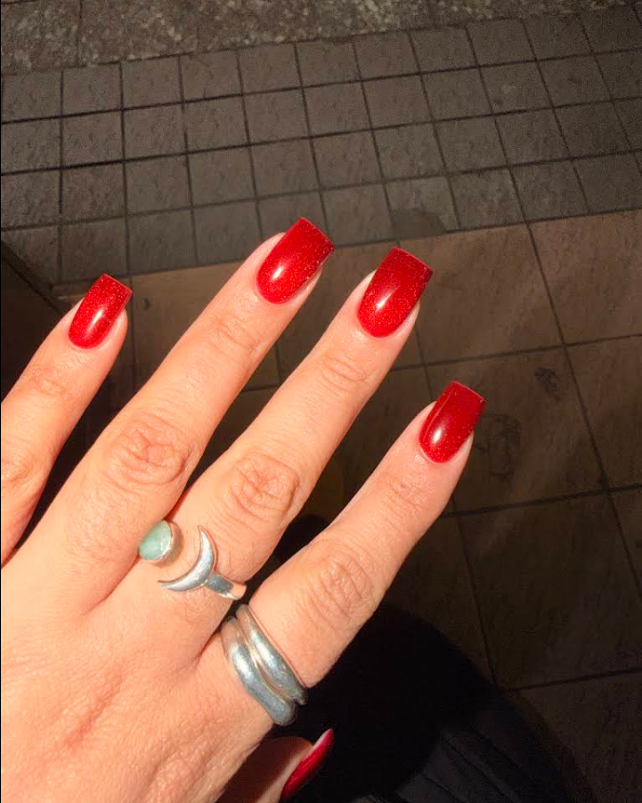 Russian manicure 2 by M. STUDIO NYC — client work for Ashley Calderon