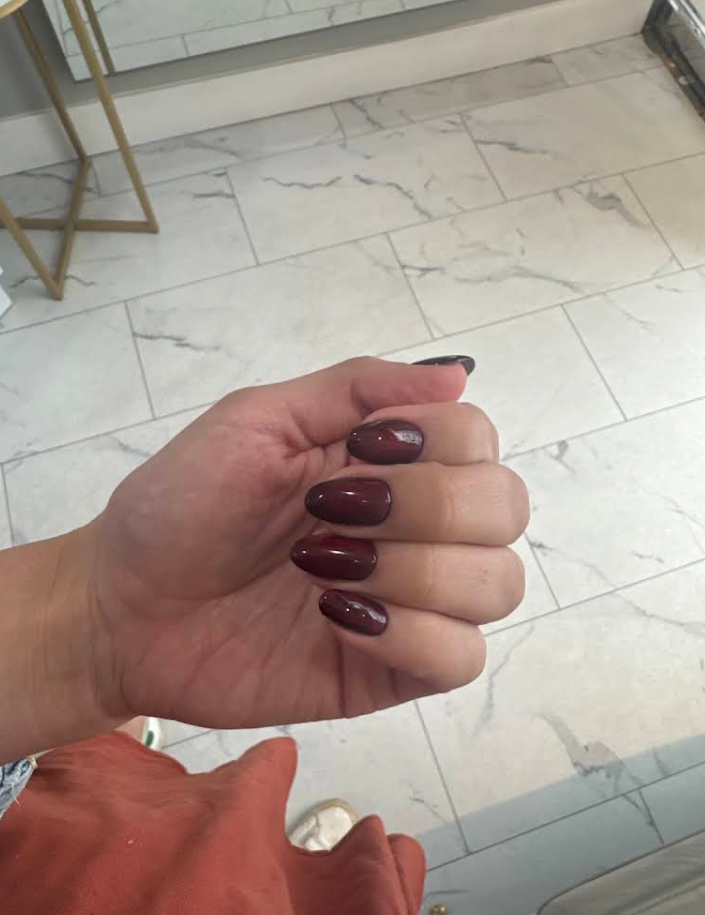 Russian gel manicure 3 by M. STUDIO NYC — client work for Rebekah Goetz