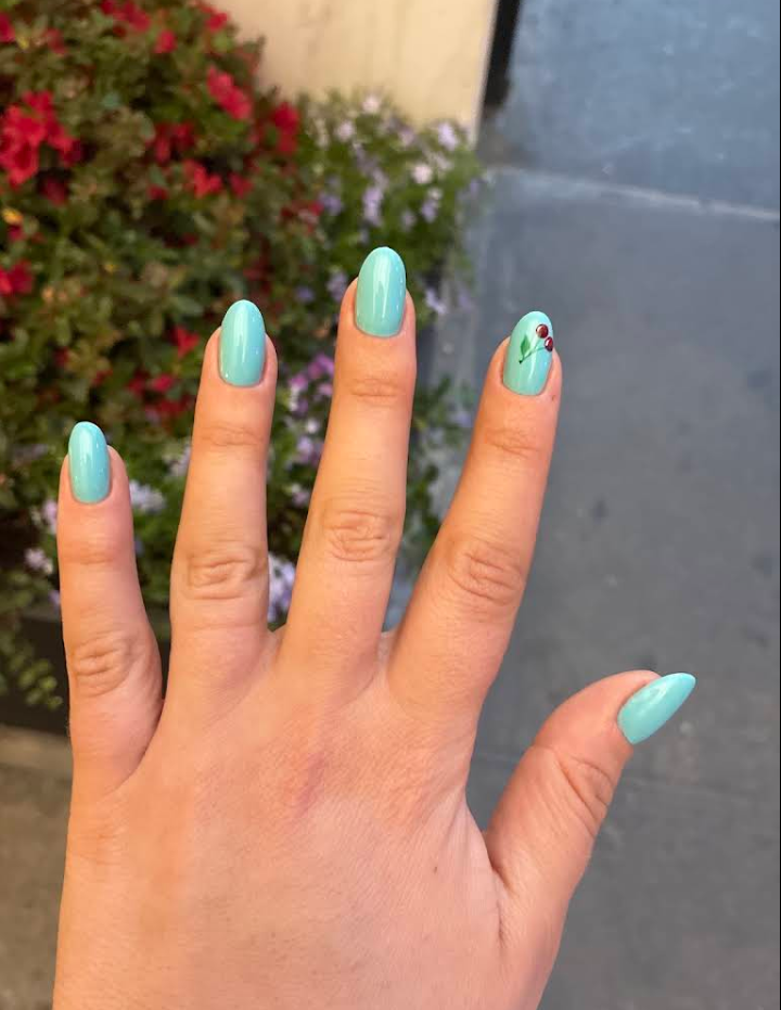 Russian gel manicure 3 by M. STUDIO NYC — client work for Marissa Van Son