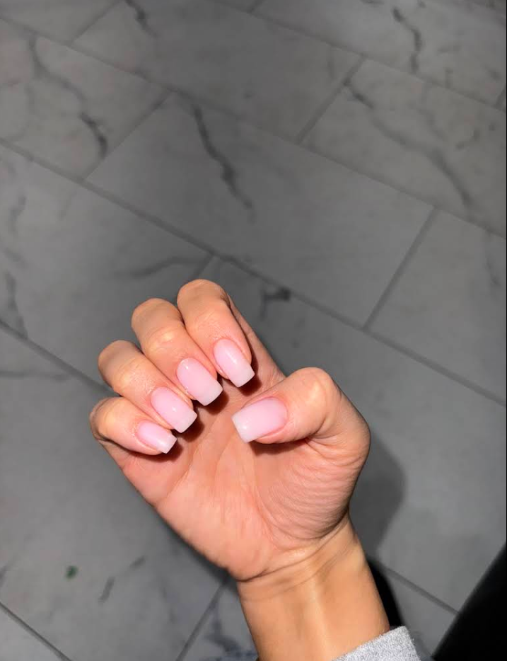 Russian gel manicure 3 by M. STUDIO NYC — client work for Juliann Cutuli