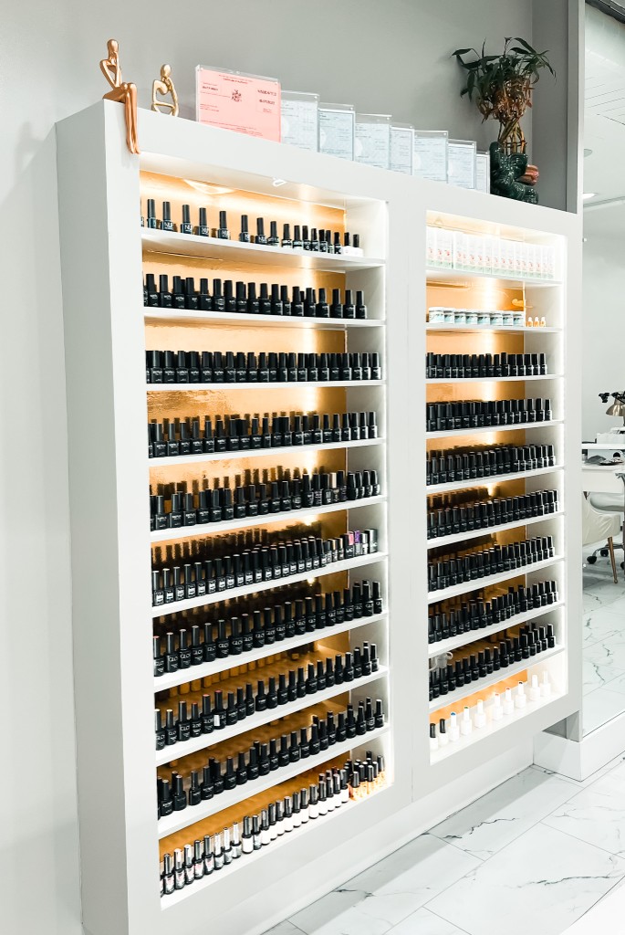 Professional nail polish collection at M. STUDIO